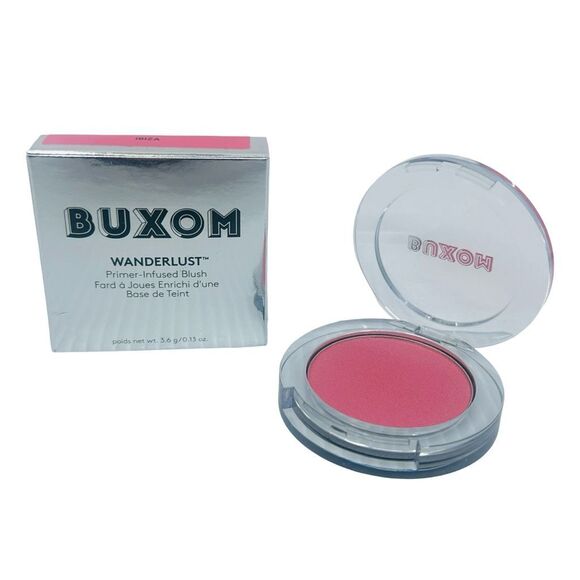 BUXOM Wanderlust Primer-Infused Blush - Ibiza - 3.6g / 0.13 oz - Picture 2 of 6